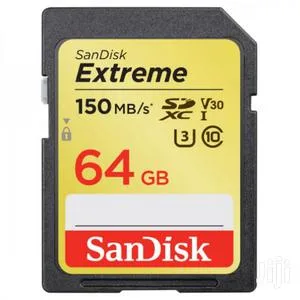 SanDisk Extreme SD 64GB Memory Card