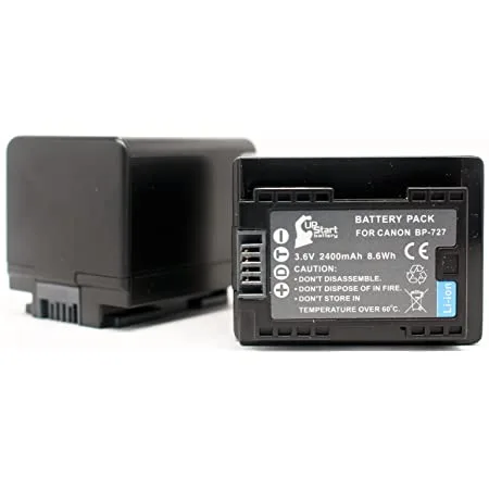 Digital BP-727 Battery for Canon cameras