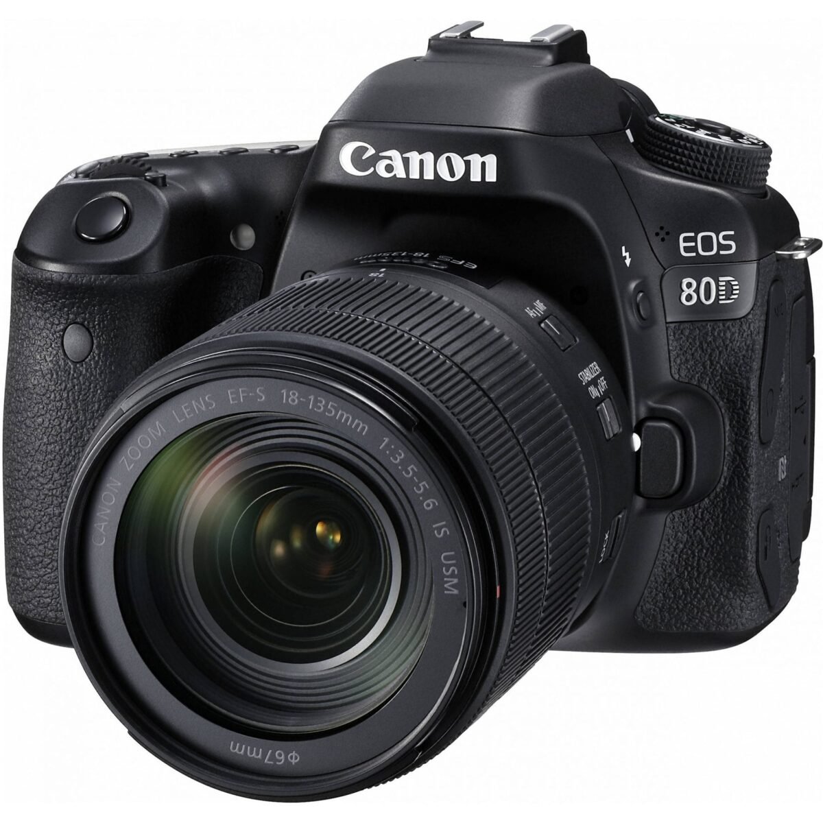 CANON-80D-18-135MM CANON EOS 80D DSLR CAMERA WITH 18-135mm LENS - Image 1