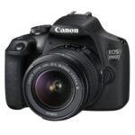 CANON EOS 2000D DSLR CAMERA with 18-55mm LENS.