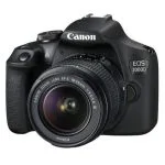 CANON EOS 2000D DSLR CAMERA with 18-55mm LENS.