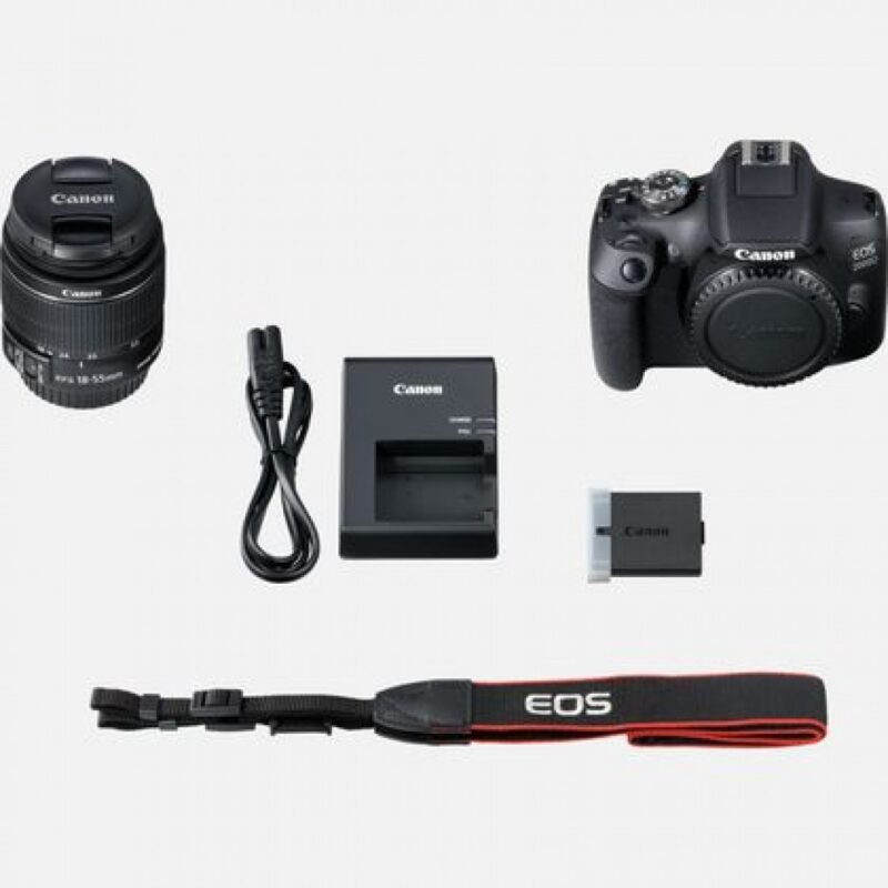 CANON EOS 2000D DSLR CAMERA with 18-55mm LENS. - Image 4