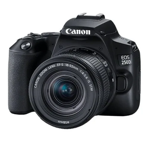CANON EOS 250D DSLR CAMERA WITH18-55mm f/4-5.6 IS STM Lens