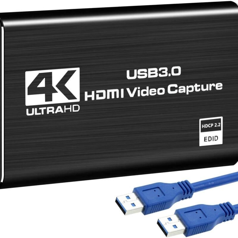 4K HDMI Video Capture USB 3.0 Audio Video Capture Device