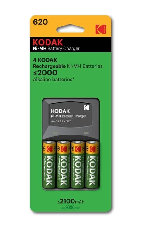 Kodak k620 4 AA Rechargeable batteries plus charger