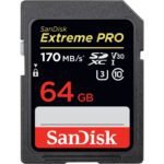EXTREME PRO SD 64GB/170MBS
