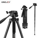 KINGJOY VT-880 2 In 1 Portable Camera Tripod Monopod