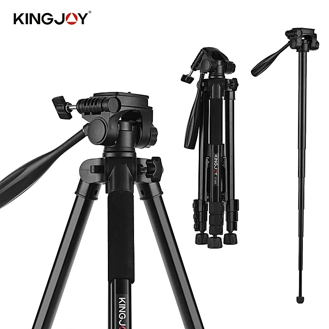 KINGJOY VT-880 2 In 1 Portable Camera Tripod Monopod
