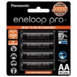 Panasonic Eneloop pro AA Rechargeable Ni-MH Batteries (2550mAh)