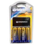 Daewoo 4 AA Rechargeable batteries plus charger
