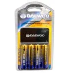 Daewoo 4 AA Rechargeable batteries plus charger