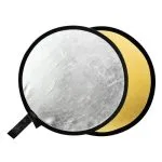 80cm 2 in 1 Collapsible Light Reflector (Gold & Silver)