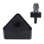 Triangular Microphone Flag Mic  Logo( BLACK)