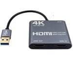 4K HDMI Video Capture Card with  Loop Out