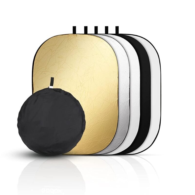 120cm By 90cm 5 in 1 Oval Photography Reflector