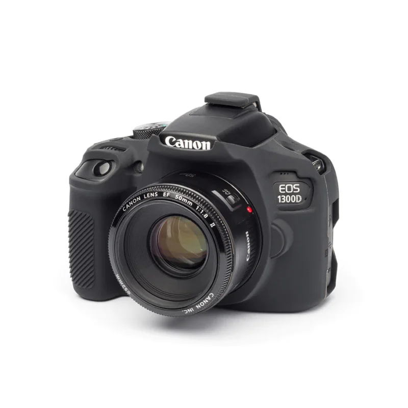 Silicone Protective Cover for Canon 1300D(Black) - Image 3