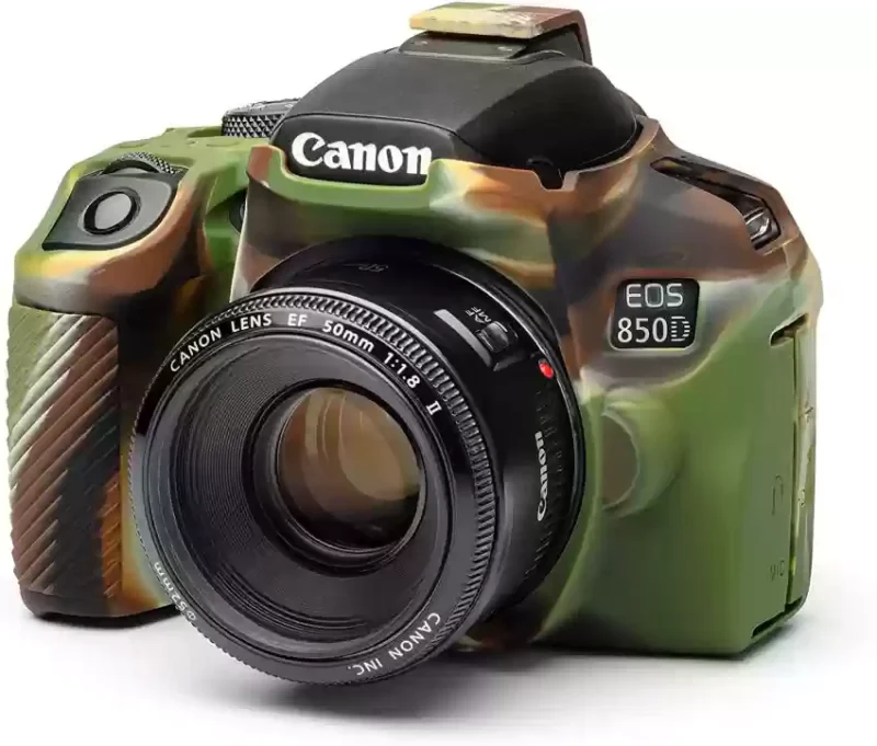 Silicone Protection Cover for Canon EOS 850D (Camouflage) - Image 2