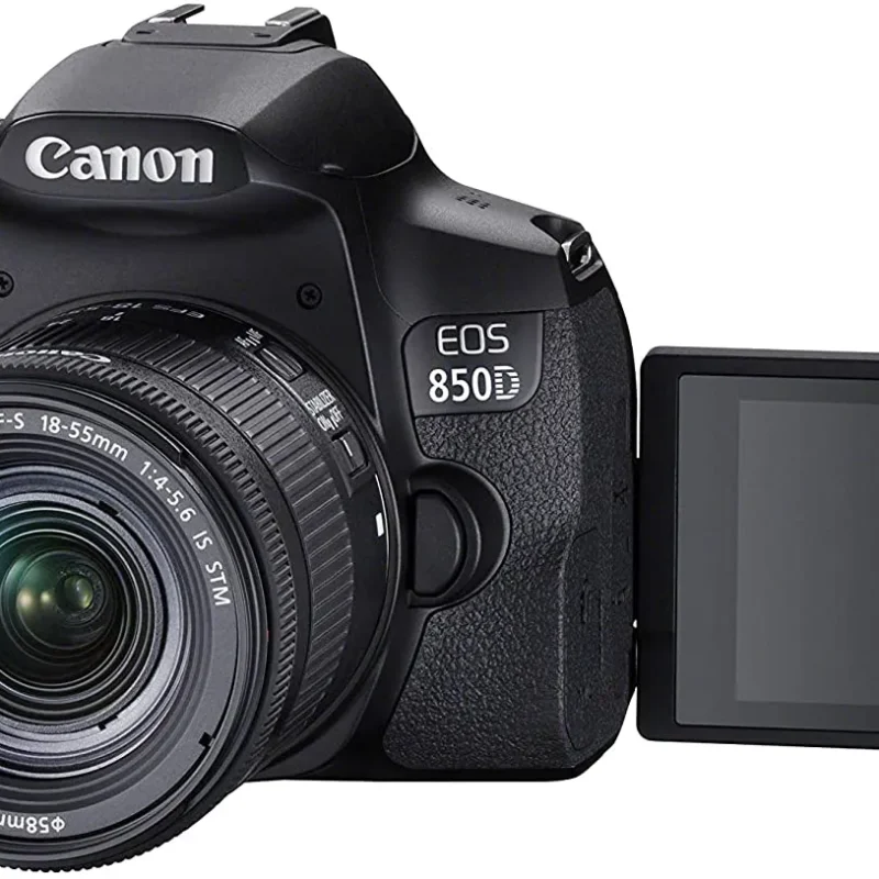 Canon EOS 850D DSLR Camera with 18-55mm Lens