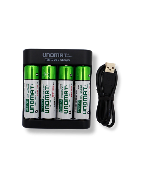UNOMAT USB charger c+4 and Battery