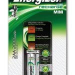 Energizer 2AA 2000Mah Rechargeable battries+charger
