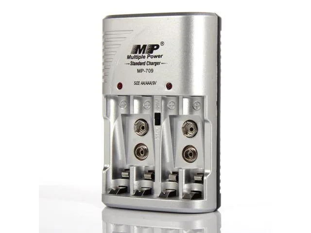 MP Battery Charger For AA/AAA/9V Batteries
