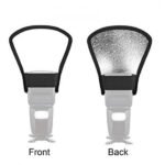 Two Sided Bounce Flash Diffuser Reflector (Silver/White)