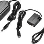 Complete LP E6 Dummy Battery (Canon ACK-E6 AC Adapter and DC Coupler Kit)