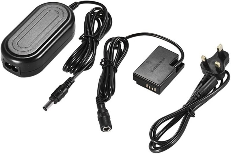 Complete LP E6 Dummy Battery (Canon ACK-E6 AC Adapter and DC Coupler Kit)