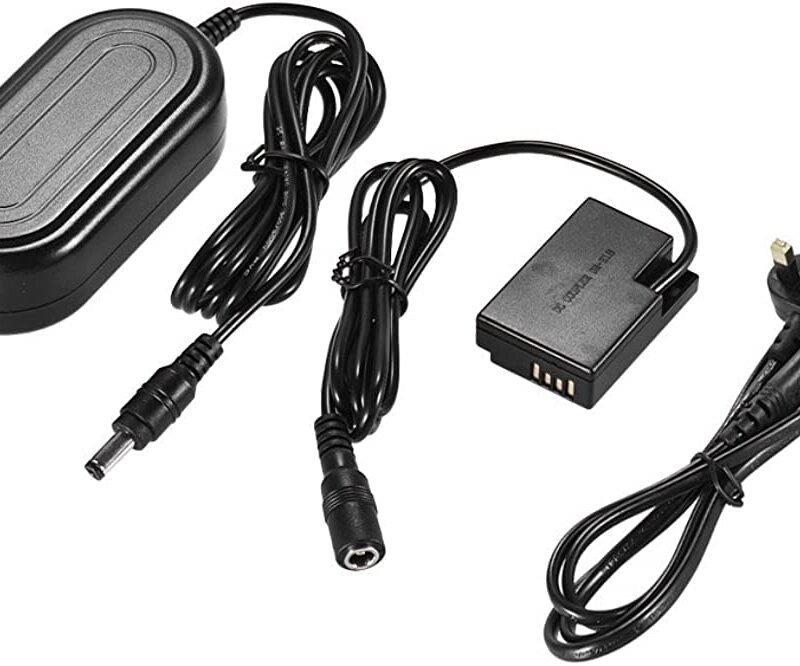 Complete LP E6 Dummy Battery (Canon ACK-E6 AC Adapter and DC Coupler Kit)