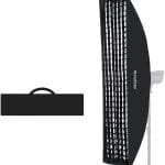 Godox 35x160 cm Bowens Mount Grid Strip softbox for Strobe