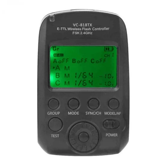 Visico Transmitter VC-818TX ITTL for Nikon