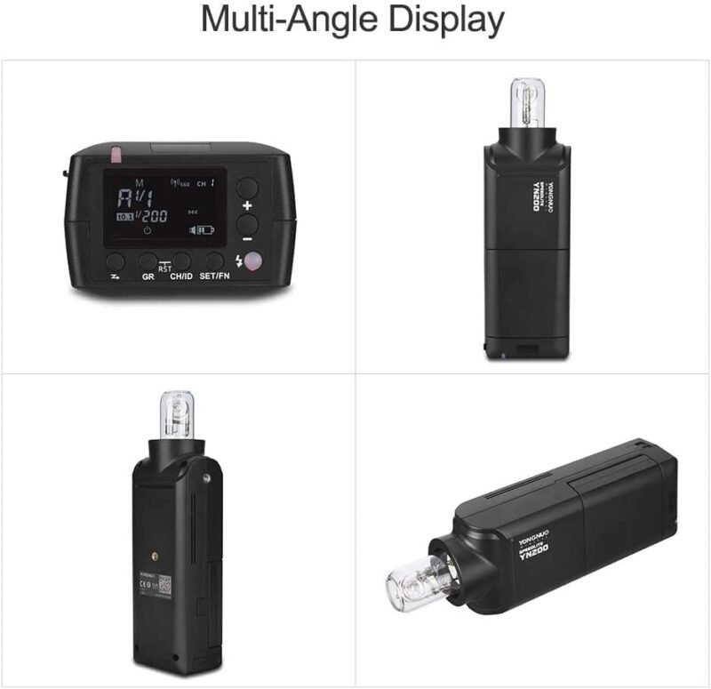 YONGNUO YN200 Portable TTL Flash Speedlite - Image 3