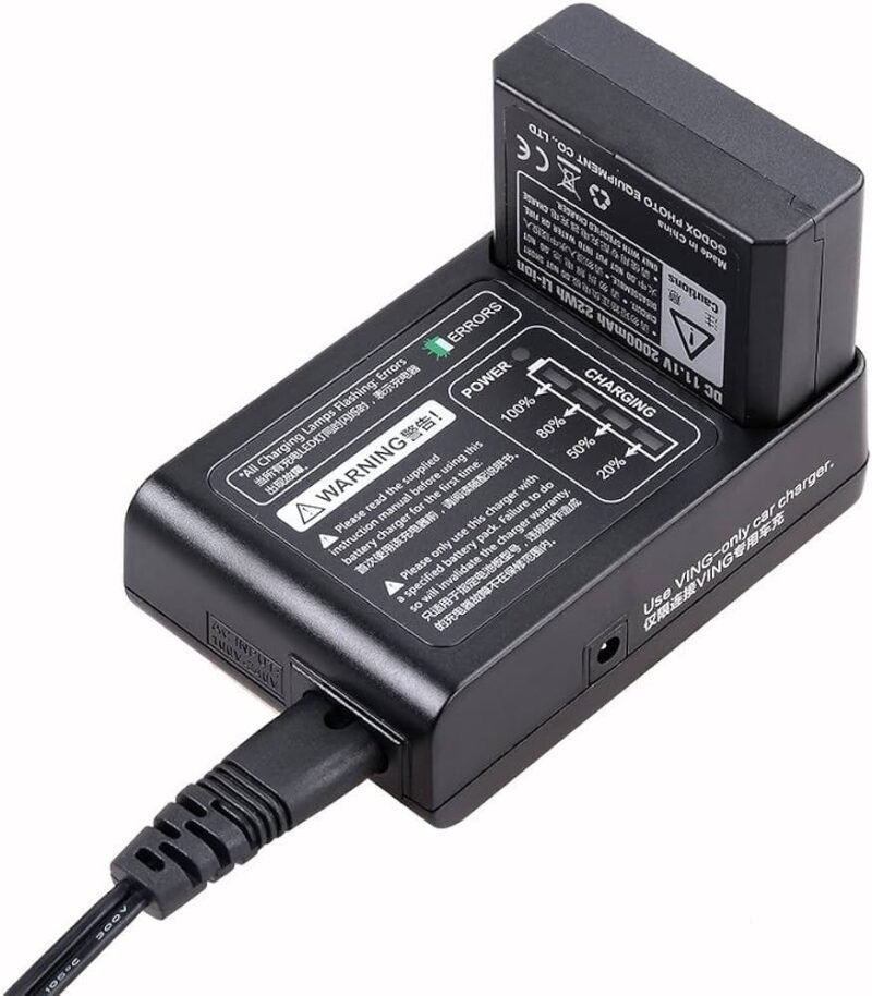 Godox VC-18 VB18 Li-ion Battery Charger for Godox Ving V860II-C V860II-N V860II-S V850II Camera Flash Speedlites - Image 2