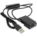 USB to Canon LP-E17 Dummy Battery Intelligent Cable