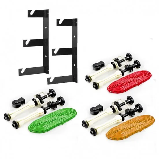 3 Roller Wall Mounting Manual Background Support System - Image 3