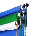 3 Roller Wall Mounting Manual Background Support System