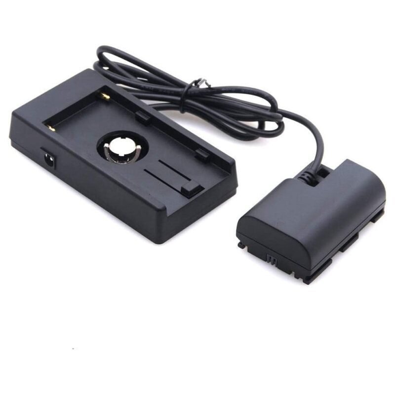 Power Adapter Cable for NP-F NP-F970 Battery Plate with LP-E6 Dummy Battery - Image 4