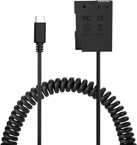 USB C  To EN-EL14 Dummy Battery  DC Coupler