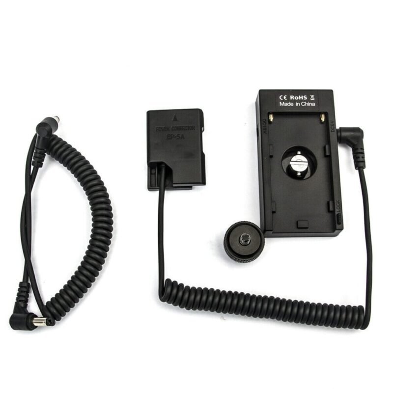Dummy Battery Adapter Mount Plate Power Supply NP-F970  to  EN EL14 - Image 2