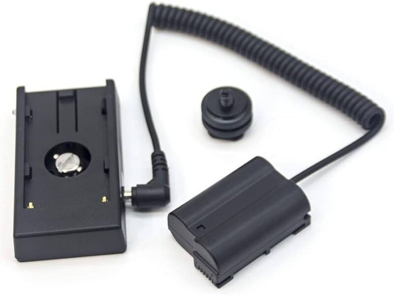Dummy Battery Adapter Mount Plate Power Supply NP-F970  to  EN EL15 - Image 2