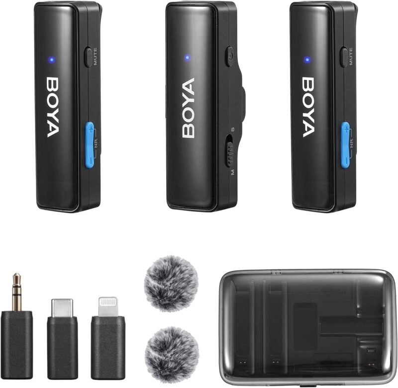 BOYA BOYALINK Wireless Lavalier Microphones