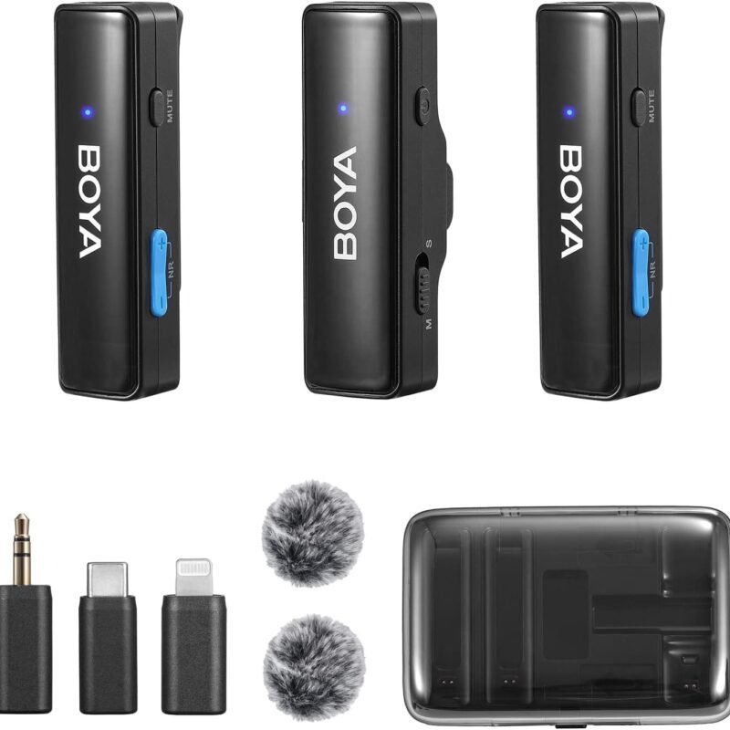 BOYA BOYALINK Wireless Lavalier Microphones