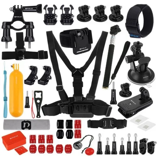 PULUZ 53 in 1 Accessories for Action cameras