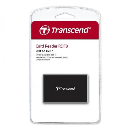 Transcend RDF8 USB 3.1 Gen 1 Card Reader