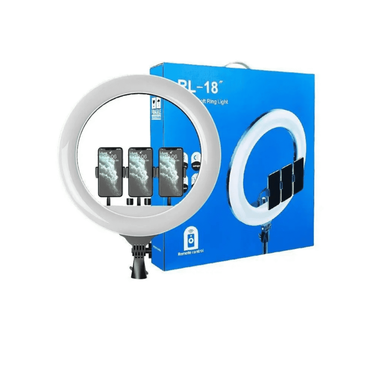Untitled design (1) RL-18 LED Soft Ring Light 36w -18inches - Image 1