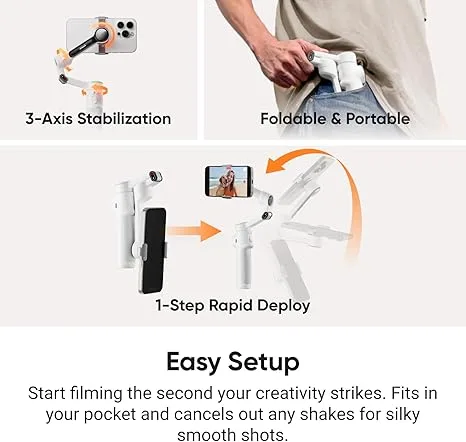 Insta360 Flow 2 Pro Smartphone Gimbal Stabilizer - Image 3
