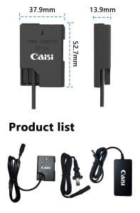 EN-EL14a-DC Power Adapte