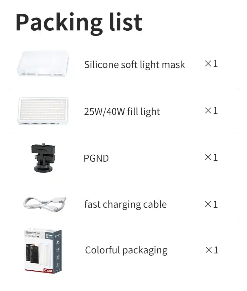 RGB LED Fill Light