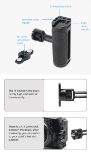 camera cage side handle