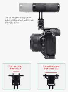 camera cage side handle